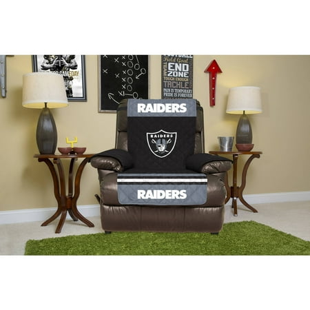 Nfl Licensed Furniture Protector Recliner Oakland Raiders