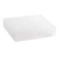 thumbnail image 2 of Ovzne Terrace Storage Box Covered Storage Box Frosted Transparent Buckle With Cover Card Storage Box Needle And Thread Small Items Sorting Box Iron Storage Box On Clearance, 2 of 3