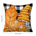 thumbnail image 3 of HomeKingdee Thanksgiving Lumbar Throw Pillow Covers Fall Cushions Cases Decorations Outdoor Autumn Maple Leaves Decorative Kitchen Home Decor Cushion for Sofa Porch Couch, 3 of 6