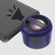 thumbnail image 5 of Altavoz Bluetooth, minialtavoz portátil con audio Bluetooth, micrófono de 2 W, entrada de línea, capacidad de 250 mAh, conector tipo C, audio pequeño para teléfonos móviles., 5 of 7