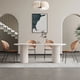 thumbnail image 3 of Design Nordic Dining Table Luxury Simple Oval Slate Coffee Tables White Modern Mesa Comedor Meuble Kitchen Furniture YX50CZ My Lux Decor Round, 3 of 6