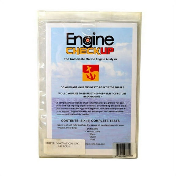 Briter Innovation Inc Boat Engine Check Up | BRI ECU-6 (Kit)