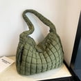 thumbnail image 3 of MAOYA Quilted Tote Bag Large Puffer Crossbody Bag Women Quilted Carryall Puffy Shoulder Bag Padding Hobo Bag, 3 of 6