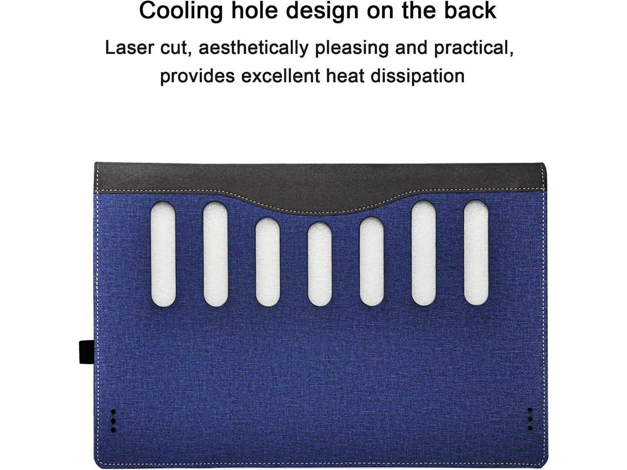 Laptop Cover Case for 15.6 inch HP EliteBook 650 G9 G10 & HP EliteBook 655 G9 G10 & HP EliteBook 850 G8 & HP EliteBook 855 G8,Detachable PU Leather Protective Shell Sleeve Accessory Bag