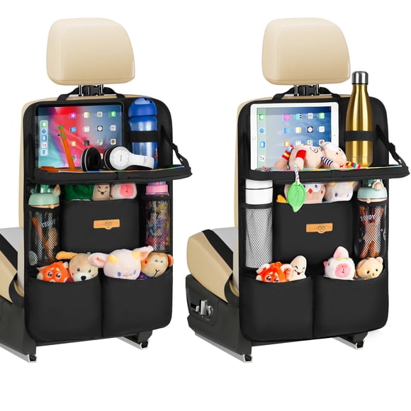 Organizador de Asiento Trasero para Auto SURDOCA con Bandeja Plegable para Niños y Adultos (es_MX)