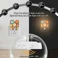 thumbnail image 4 of Yayeee 2-Pack Plug in LED Night Lights with Light Sensors Motion Detectors, Blooming Flowers, 4 of 7