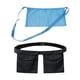 thumbnail image 3 of 2 bolsas de drenaje ajustables con 2 bolsillos reutilizables para ducha. negro pequeño azul grande, 3 of 9