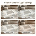 thumbnail image 7 of ODIKA 8'x10' Washable Area Rug Durable, Non-Slip Abstract Way Muted Asymmetric Dab Print Contemporary Lightweight for Living Room, Under Sectional, Family, 7 of 7