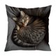 thumbnail image 2 of Spring Cute Pet Patterns Imitation Embroidery Cushion Cover Soft Throw Pillow Cover For Sofa And Chair Ideal Choice For Spring Easter Sofa And Bedroom Decor, 2 of 6
