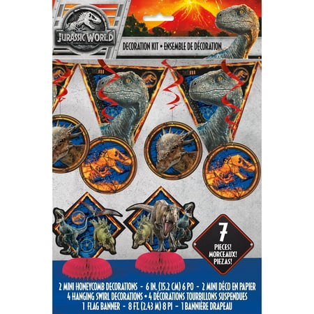 Jurassic World Party Decorating Kit, 7pc