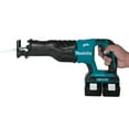 thumbnail image 2 of Makita 18V X2 LXT 5 Ah Li-Ion Brushless Cordless Recipro Cut Out Saw Combo Kit, 2 of 10