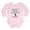 Petal Pink, variant on CafePress - Daddys Snowboarding Buddy Body Suit - Long Sleeve Cotton Baby Bodysuit