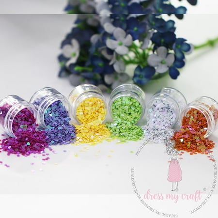 UPC: 0194186008094 | Dress My Crafts Shaker Elements 8gm-Heart Sequins