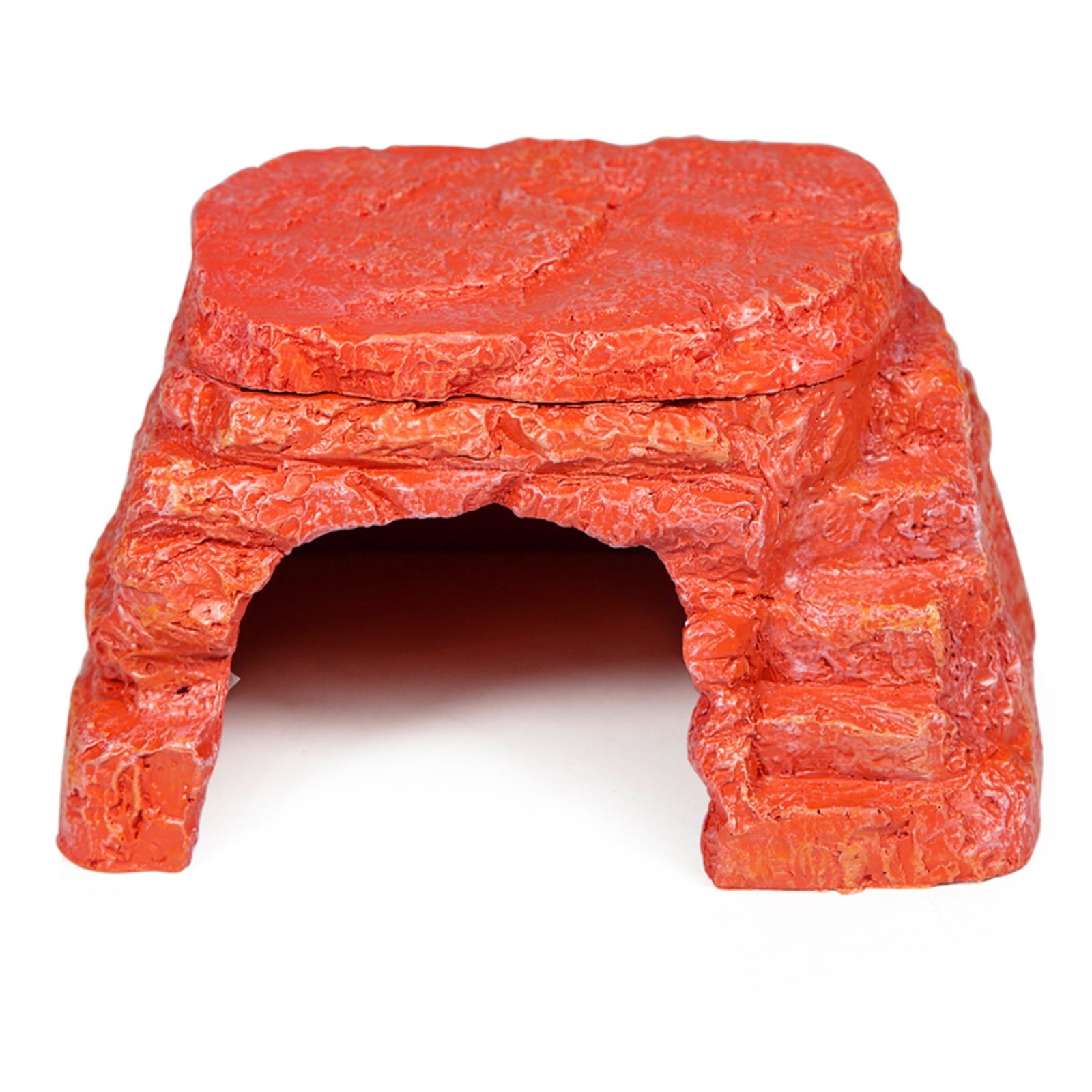 Esquirla Rock Cave Heated Hideout Reptile Heater Low Voltage 5V Resin Design for Indoor Lizard Snake and Gecko Tanks