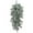 #12_Green, variant on Fwttom Outdoor Faux Plants - Hanging Vine Garland Christmas Norfolk Pine Branches, Artificial Norfolk Branch Faux Stem Greenery Pine Picks Wreath Home Decor, 25.2 Inch