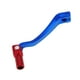 thumbnail image 1 of Palanca de cambio de motocicleta plegable para Kayo T6, aleación de aluminio, palanca de cambio azul con cabeza roja, 1 of 6