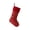 Red, variant on HOARBOEG Velvet Christmas Stocking with Gold Glitter Embroidery & Stripe Border, Large Xmas Hanging Sock Ornament for Fireplace Mantel Tree Decor White