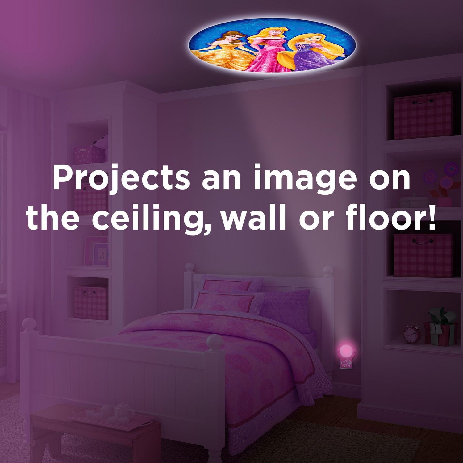 Projectables® Disney Princess LED Plug-In Night Light, 21745