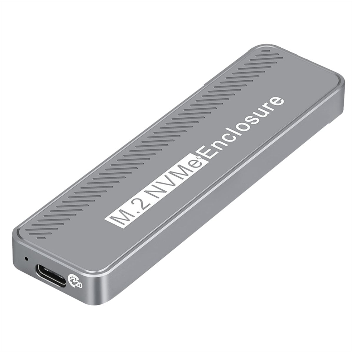 M.2 NVMe HDD Enclosure USB3.2 GEN2x2 20Gbps Multi-Functional High Speed Transfer HDD Enclosure