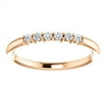 thumbnail image 3 of FB Jewels 14K Rose Gold Diamond Polished 1/8 CTW Diamond Stackable Ring Size 7, 3 of 3