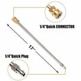 thumbnail image 3 of 16inch/40cm Extension Wand Lance for High Pressure Washer 1/4inch Quick Connect, 3 of 9