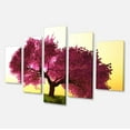 thumbnail image 2 of Cherry Blossom in Beautiful Garden - Landscape Canvas Art Print, 2 of 3