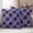 Purple, variant on Halloween Outdoor Waterproof Pillow Covers, Fall Black Spiderwebs Halloween Purple Webs Decorative Square Throw Pillowcase Sofa Cushion Sham for Patio/Couch/Chair, 24"x24" 2 Pack
