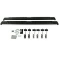 thumbnail image 2 of CCIYU Running Boards Compatible with 1999-2016 For Ford F-250 Super Duty,1999-2016 For Ford F-350 Super Duty Rocker Slider Side Steps and aluminum alloy Black Nerf Bars, 2 of 5
