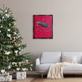 thumbnail image 2 of Stupell Industries Feline Festive Christmas Cat Holiday Painting Black Floater Framed Art Print Wall Art, 2 of 6