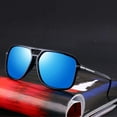 thumbnail image 4 of Mens Polarized Sunglasses UV400 Protection Driving Outdoor Sports Retro Oval Frame TAC Lens Full Frame All Day, 4 of 4