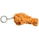 thumbnail image 5 of ColoMX Llavero de pollo frito de llavero de alimentos anillo de llave pequeña comida colgante colgante de pollo frito, 5 of 8