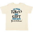 thumbnail image 3 of Inktastic I'm Your Fathers Day Mom Says You're Welcome Boys or Girls Toddler T-Shirt, 3 of 5