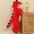 thumbnail image 6 of Coerni Halloween Jumpsuit Baby Romper Boy Flannel Dinosaur Fall Winter Clothes Girl Fleece Crawling Overalls Thick Bodysuit Onesie, 6 of 9