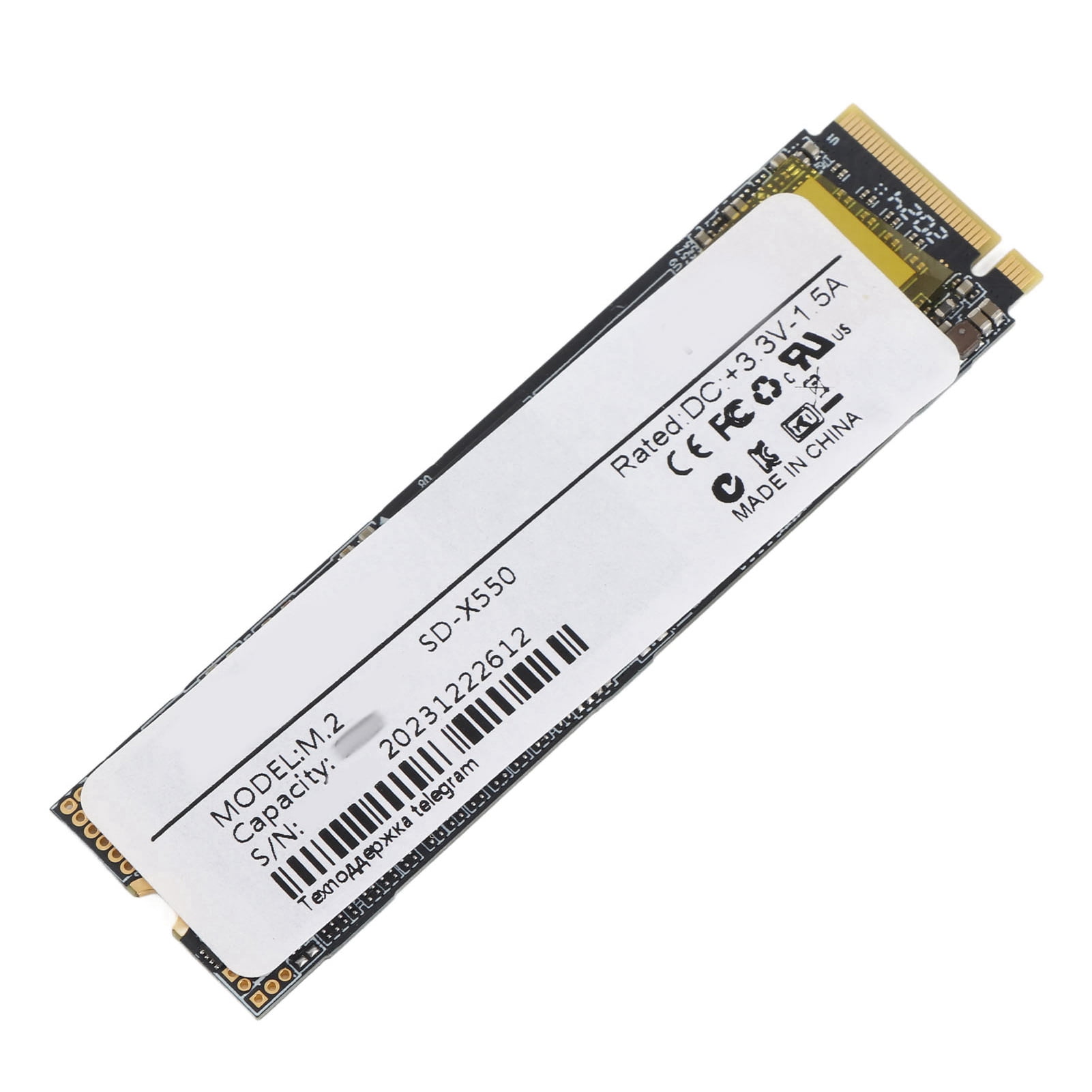 Ssd SSD Internal Solid State Drive 128GB, M.2 NVMe SSD 2280 - Up to 1050MB/s, with 3D TLC Flash Technology, Compatible with Desktop/Laptop/Notebook