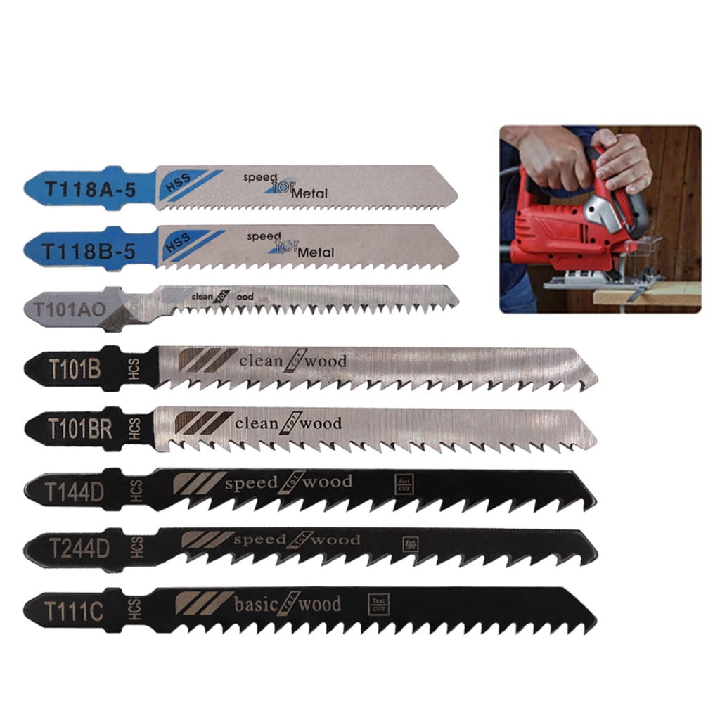 lanema 70pcs Assorted Jigsaws Blading Set Carbon Steel for Woodworking Aluminum Cutting