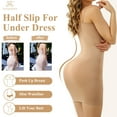 thumbnail image 4 of Women's Strapless Shapewear One-Piece Strapless Seamless Shapewear Dress With Built-In Shapewear, 4 of 7