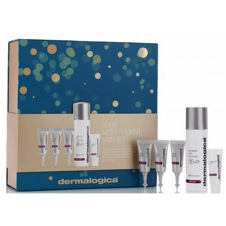 Dermalogica Your Most Radiant Skin Set (Dynamic Skin Recovery SPF50 - 50ml, Multivitamin Power Firm - 5ml, Rapid Reveal Peel - 3 x 2.9ml) VALUE $144
