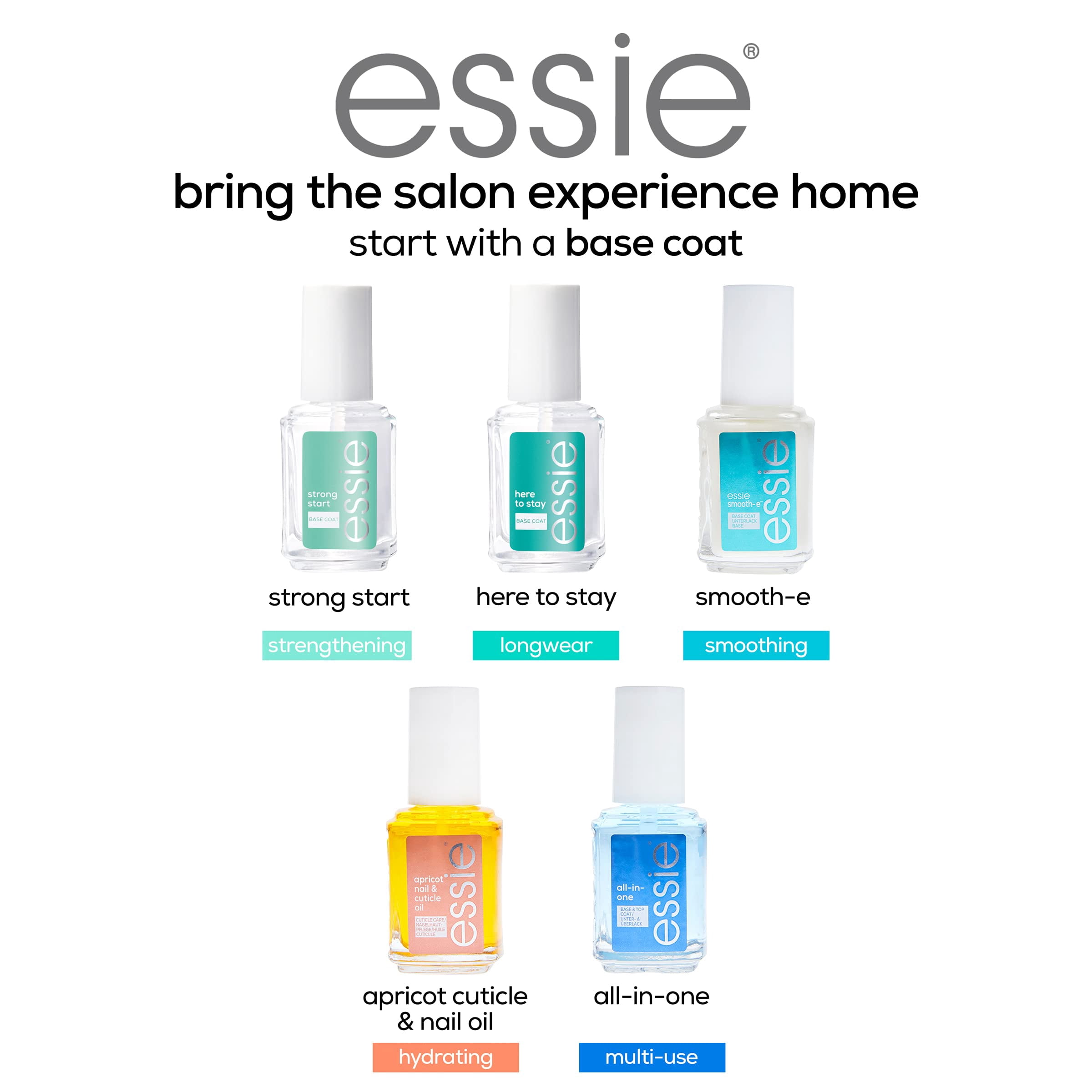 Essie Nail First Base Coat, 13.5 mL