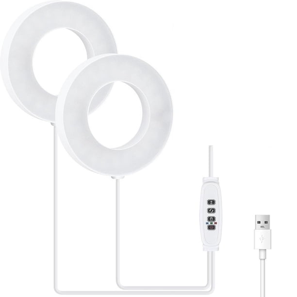 Injueey Lámpara LED para plantas, luz de cultivo | Luces de cultivo de espectro completo para plantas Lámpara de cultivo de suculentas para Jardín y Patio B Luz blanca cálida