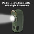 thumbnail image 6 of RKZDSR Rechargeable USB Lighter, Windproof Electric Lighter with Flashlight, Camping Survival Tool, Portable Lighter and LED Flashlight Combo, 150-300 Uses per Charge - Green, 6 of 9