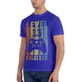thumbnail image 4 of Level 13 Unlocked Men'S Basic Short Sleeve T-Shirt Blue 3x-Large, 4 of 5