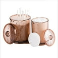 thumbnail image 3 of Cotton Pad Box Multifunctional Plastic Cotton Pad Organizer Cotton Swab Box, 3 of 7