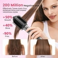 thumbnail image 6 of 5-in-1 Hot Air Styler & Hair Dryer Brush with Powerful Motor & Negative Ions for Fast Drying, Curling, & Frizz-Free Styling (Purple), 6 of 17