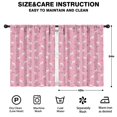 thumbnail image 2 of Blackout Kids Curtains,Pink Cartoon Unicorn Pattern Childrens Insulated Curtains Set Of 2,Bedroom Essentials,Toddler Room Decor 42"x54", 2 of 5