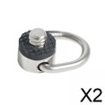 thumbnail image 1 of Tornillo de fijación de la cámara,Tornillo de fijación para cámara de pulgada de acero inoxidable,Soporte con bisagras y tornillo de anillo en D Conexión estable,Tornillo de montaje, 1 of 8