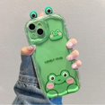 thumbnail image 3 of Funda para Xiaomi Redmi Note 12 4G 9 8 11 10 12 13 Pro Plus 12S Redmi 13C 12C 9C 10C 9A 9 10 A1 A2 Plus Shell 3D Frog Eyes, 3 of 5