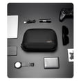 thumbnail image 5 of WANDF Dopp  Kit Case,Electronics Organizer Travel Case,10 Compartments Cord Organizer for Men Women,Water-Resistant Cable Bag,Digital Electronics Accessories Bag(Black), 5 of 13
