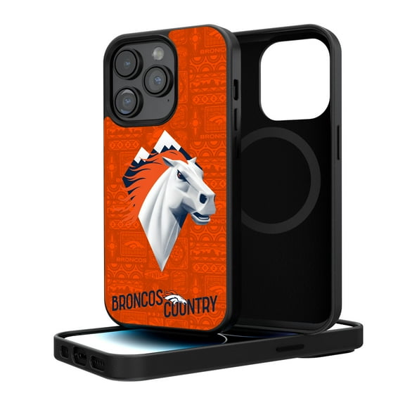 Keyscaper Denver Broncos iPhone Magnetic Bump Case