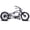 Matte Black, variant on Tracer Raider Pro DS7 Stretch Beach Cruiser Bike, 26" Wheel, V-Handlebar, 7-speed, Disc Brake, for Men,Blue