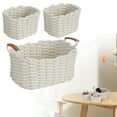 thumbnail image 1 of Storage rack Woven Storage Basket 2025 Woven Basket For Organizing Decor For Living Room Bedroom Baskets For Organizing Woven Rope Storage, 1 of 9